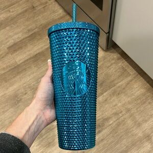 Starbucks, blue studded, sparkly, limited edition Tumbler